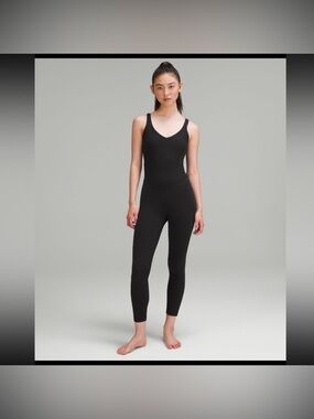 Lululemon Align Black Bodysuit Size 4